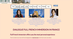 Desktop Screenshot of french-immersion-in-france.com